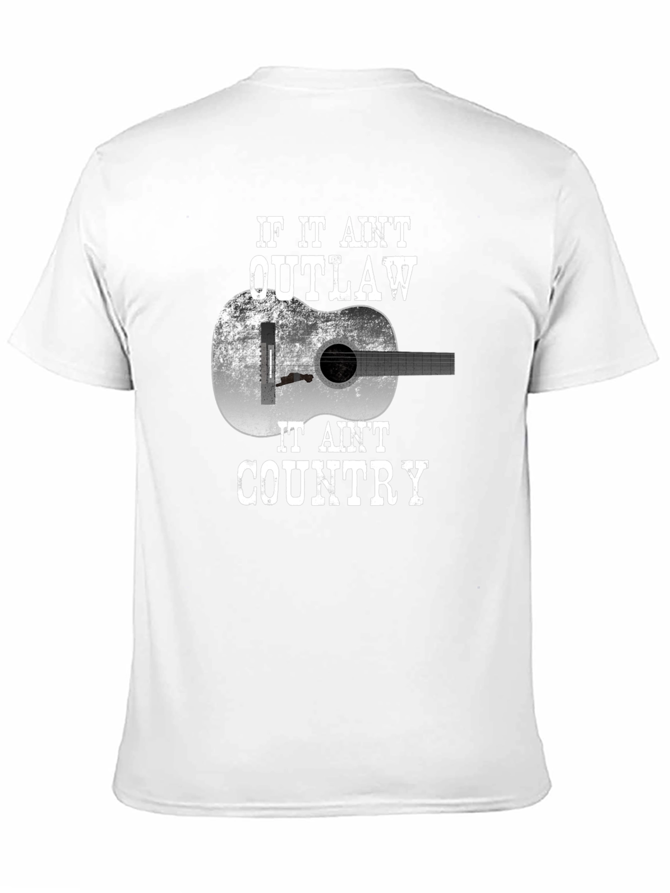 Outlaw Country Guitar Graphic Tee