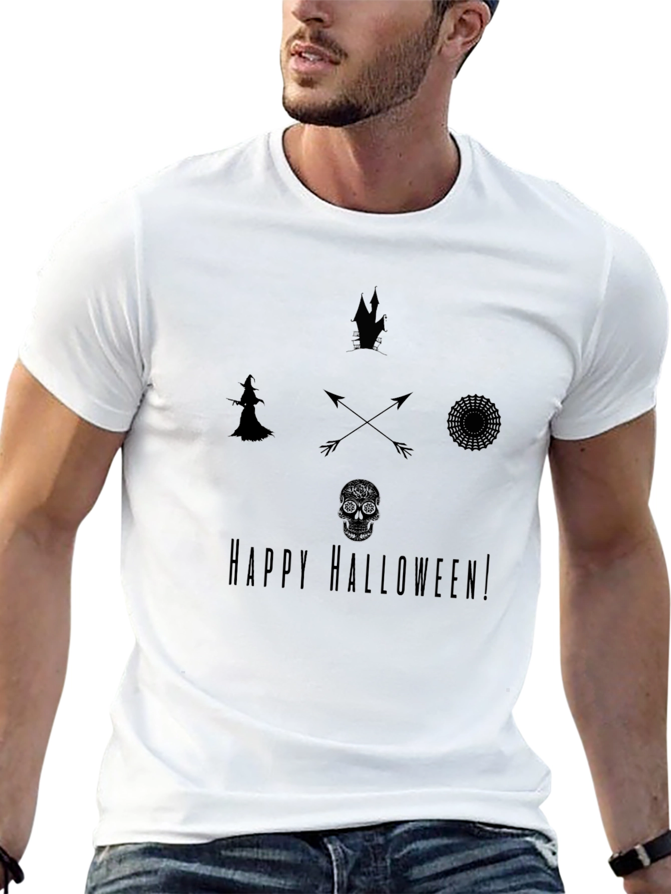 Halloween Graphic Tee - Spooky Season Shirt