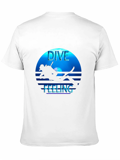 Dive Feeling Black T-Shirt