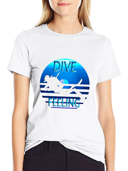 Dive Feeling Black T-Shirt