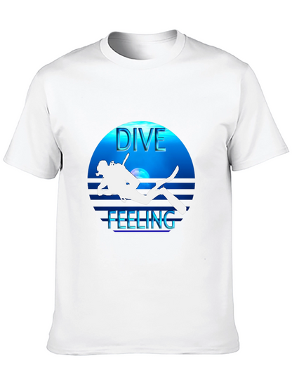 Dive Feeling Black T-Shirt