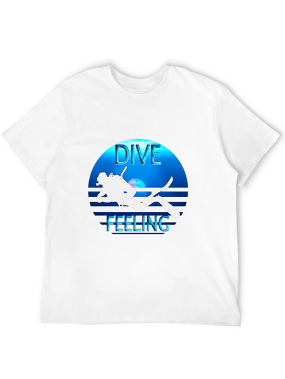 Dive Feeling Black T-Shirt