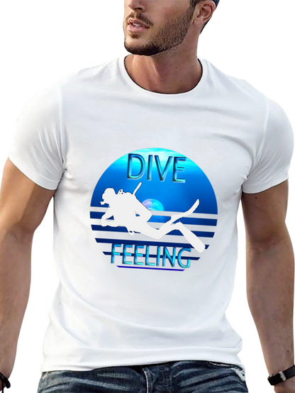 Dive Feeling Black T-Shirt