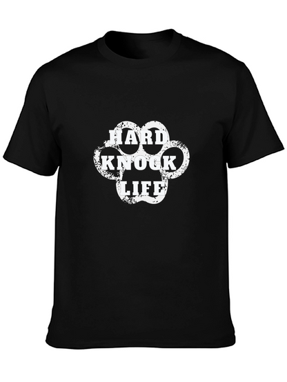 Hard Knock Life Black Graphic Tee