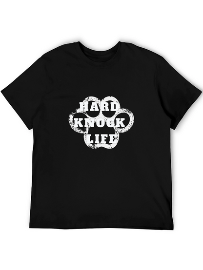 Hard Knock Life Black Graphic Tee