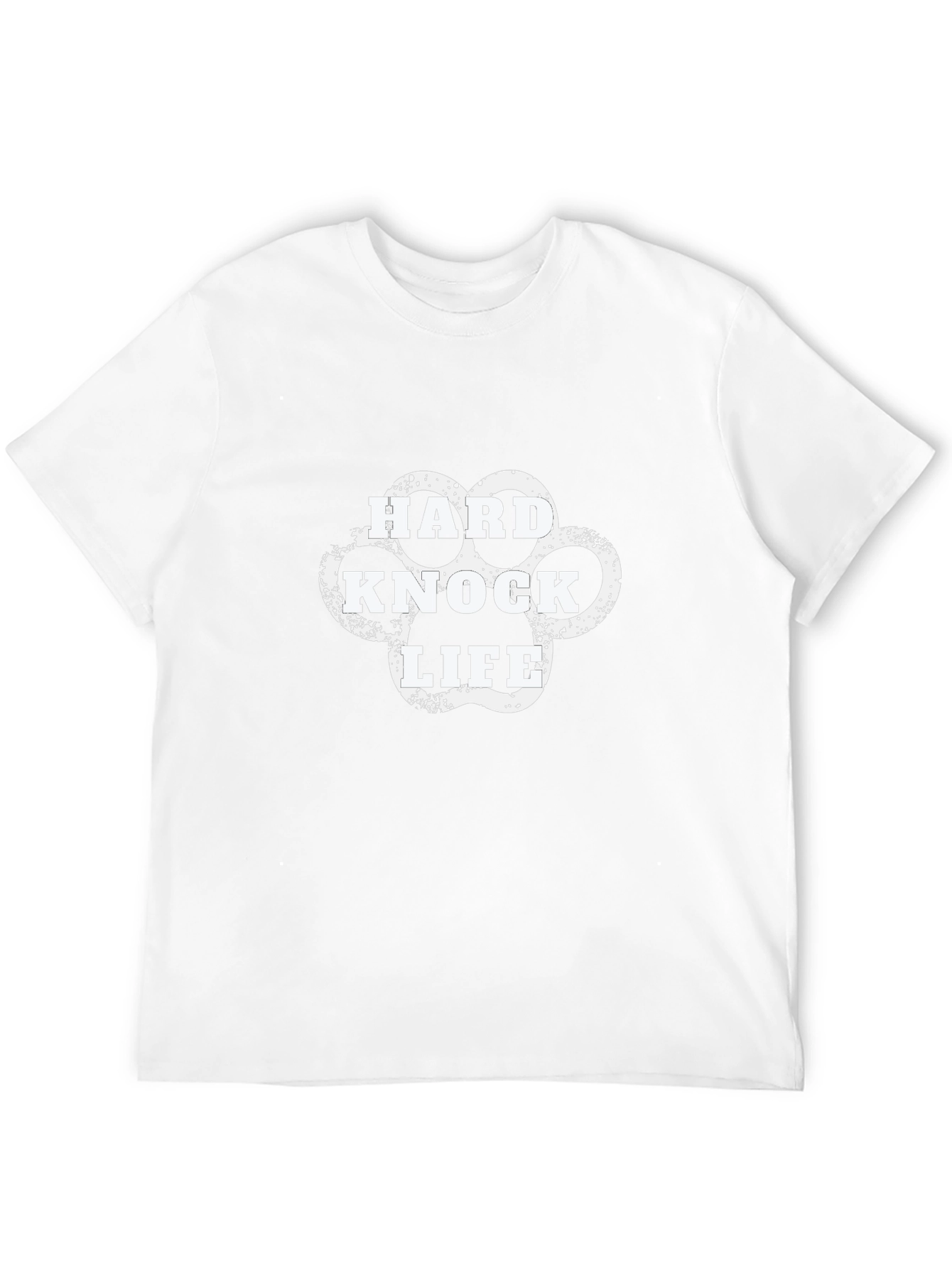 Hard Knock Life Black Graphic Tee
