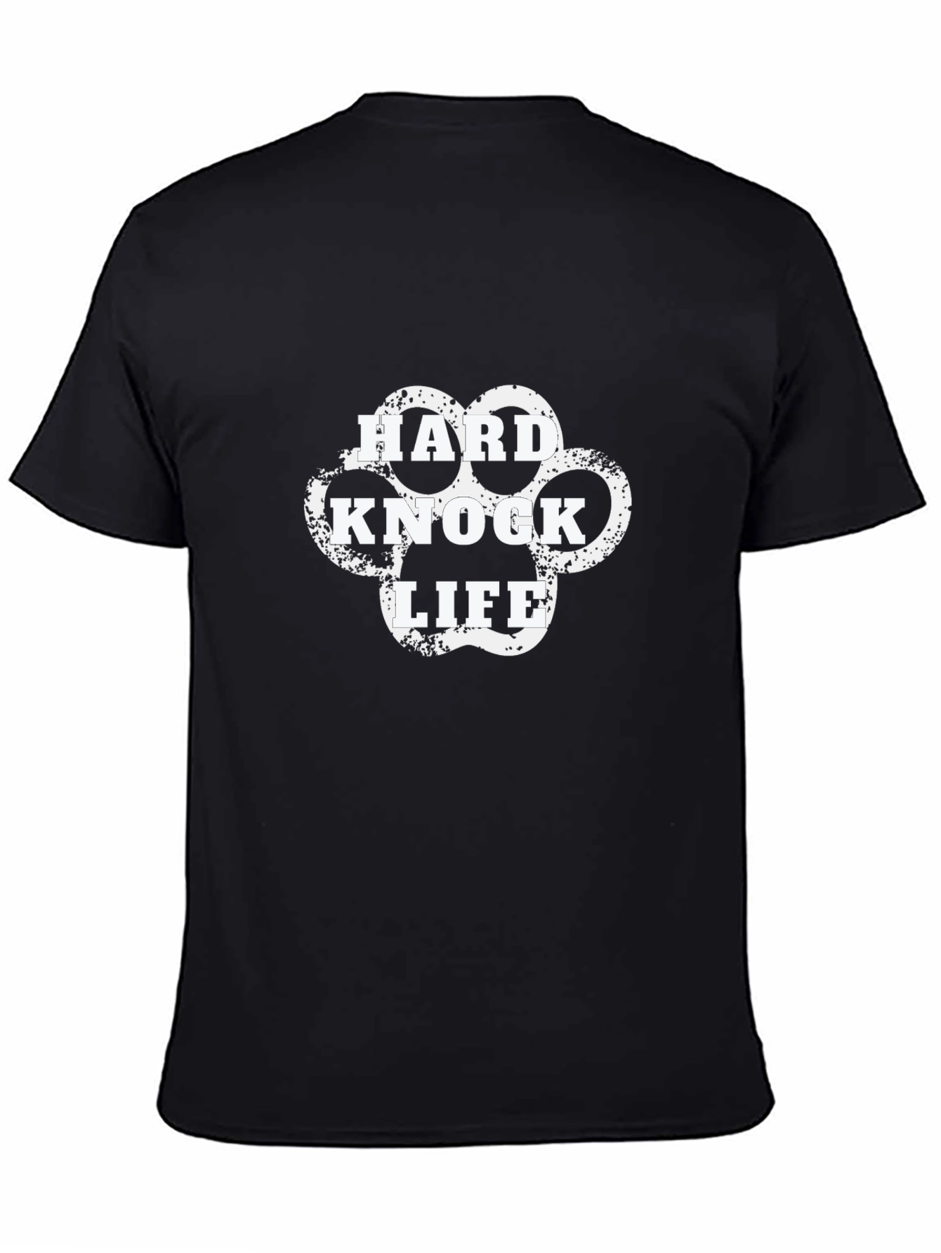 Hard Knock Life Black Graphic Tee