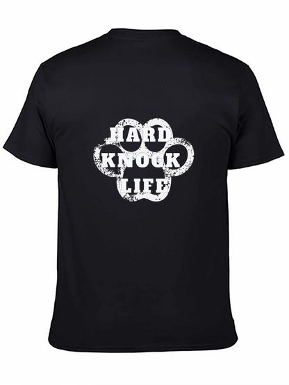 Hard Knock Life Black Graphic Tee