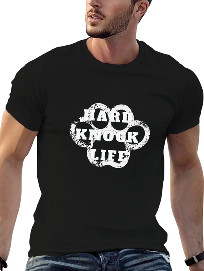 Hard Knock Life Black Graphic Tee