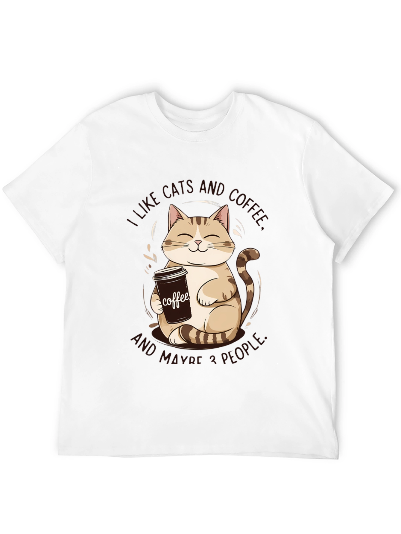I Like Cats and Coffee Graphic Tee