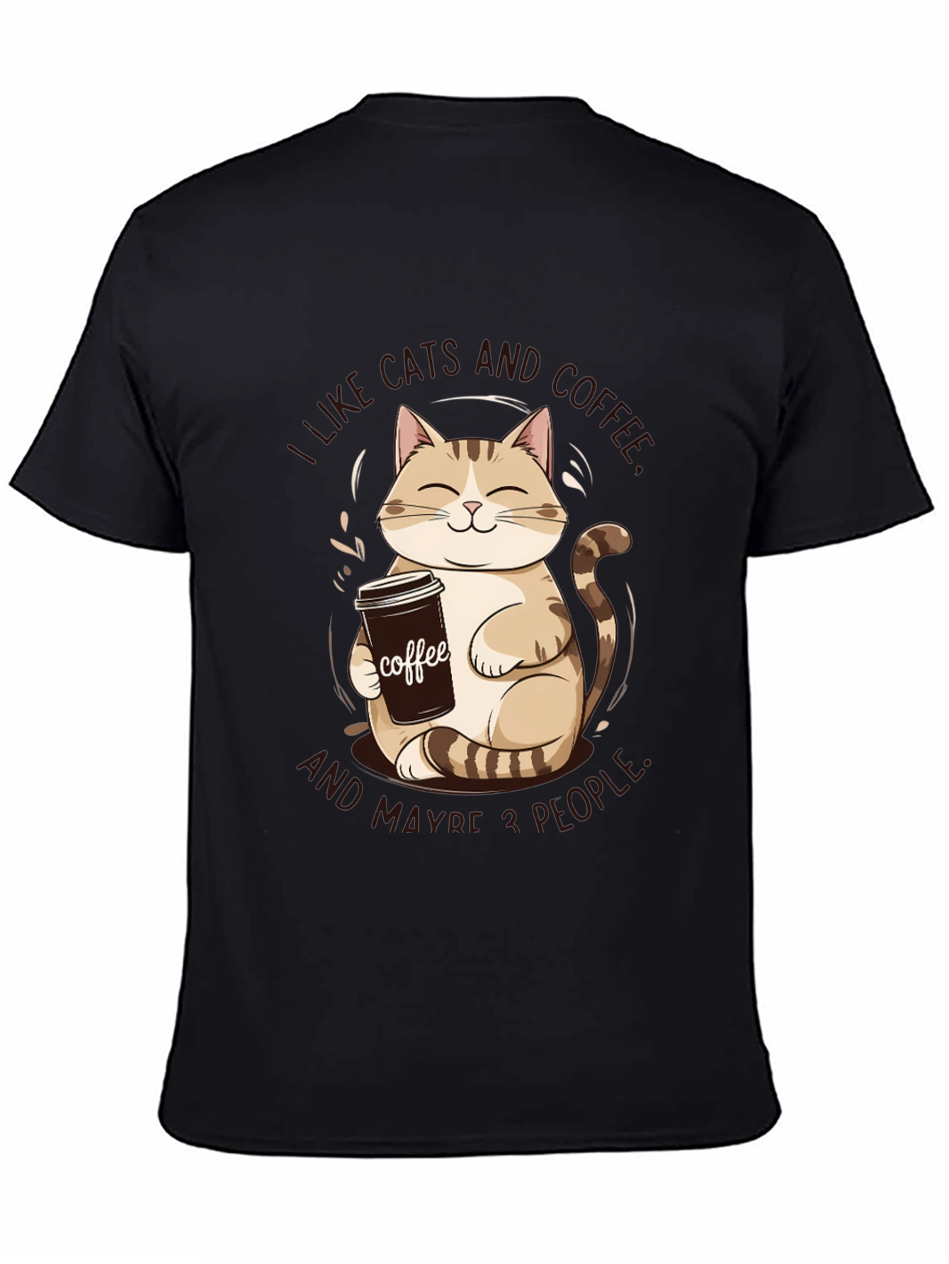 I Like Cats and Coffee Graphic Tee