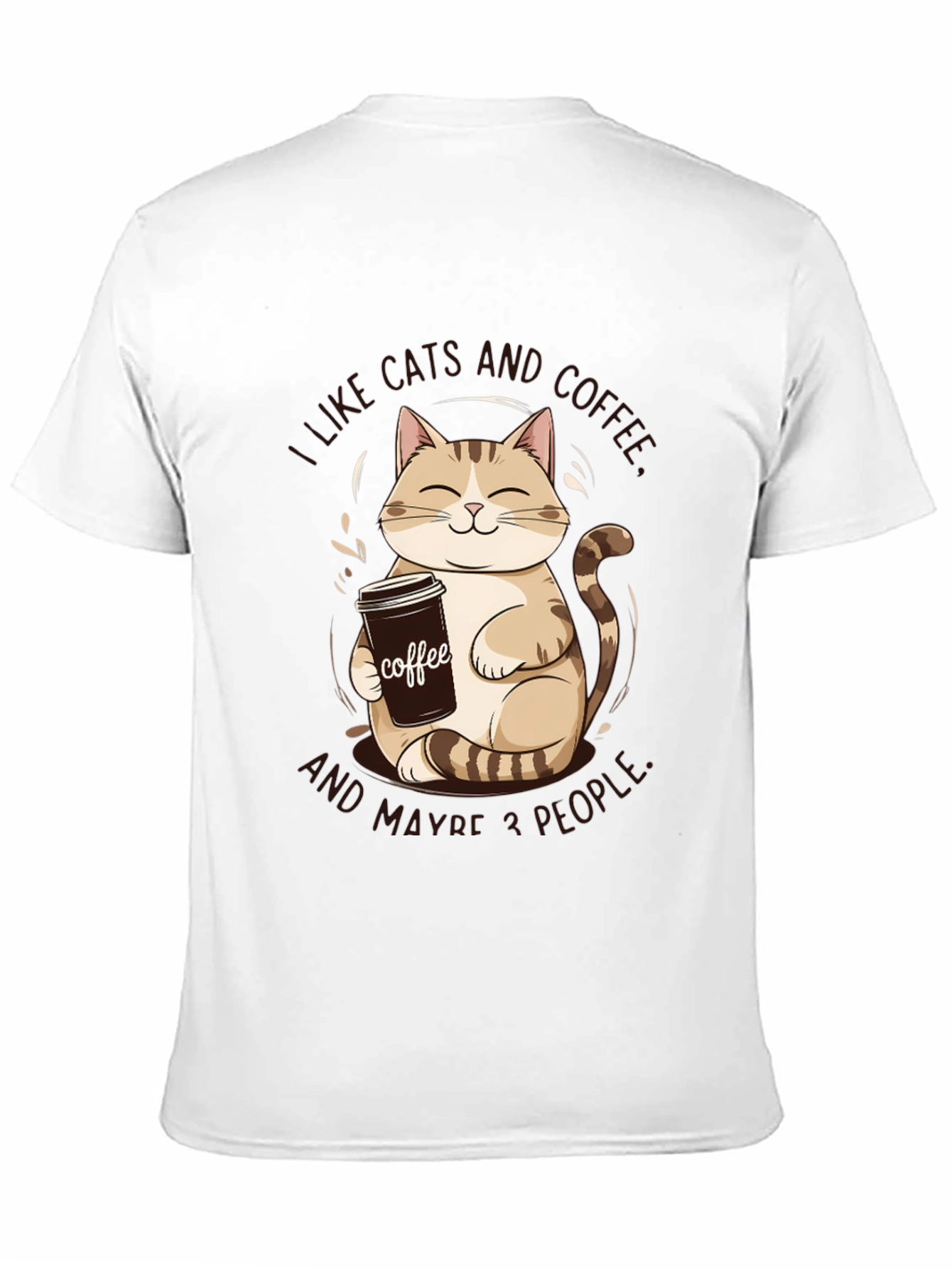 I Like Cats and Coffee Graphic Tee