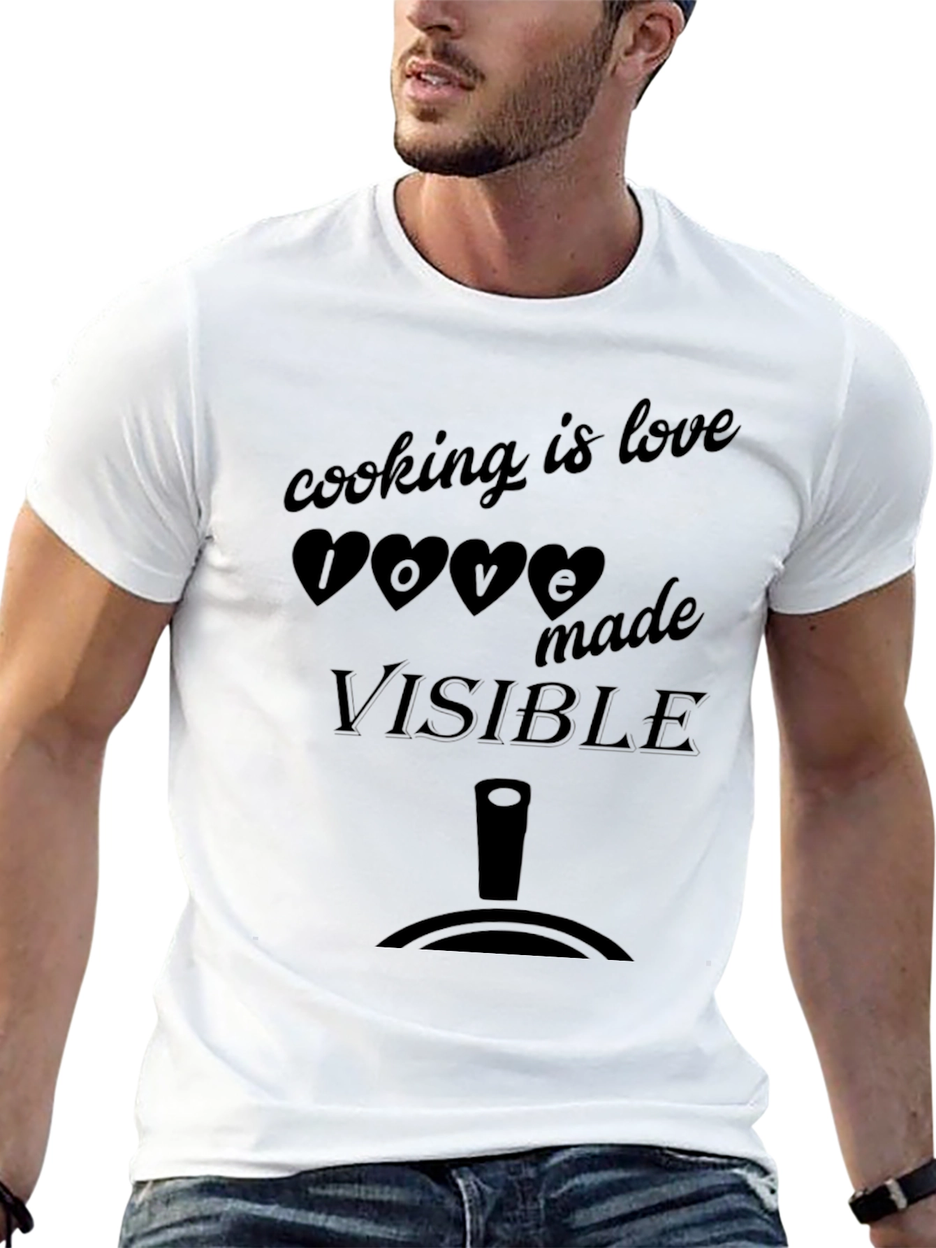 Cooking is Love Made Visible Graphic Tee