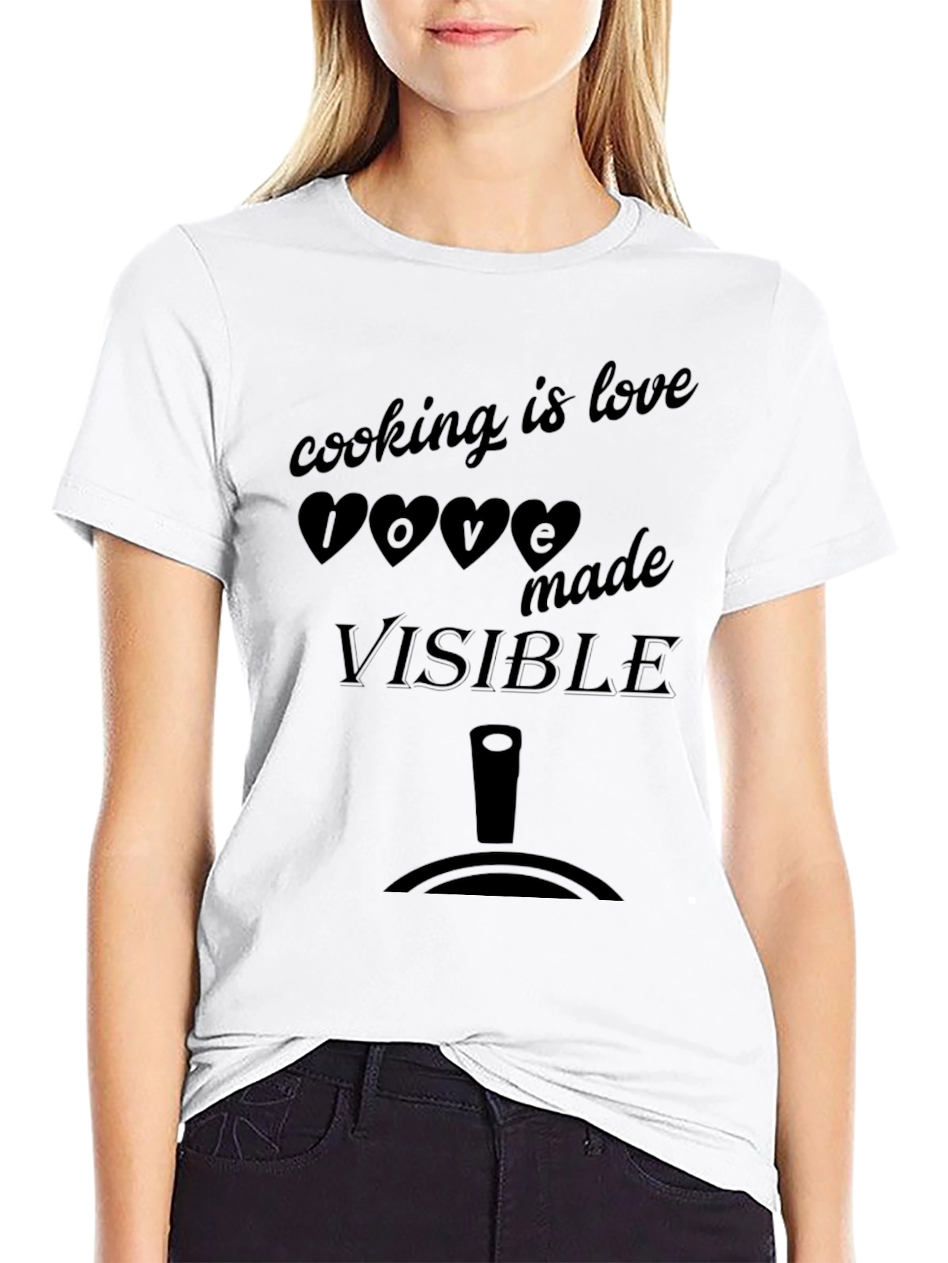 Cooking is Love Made Visible Graphic Tee