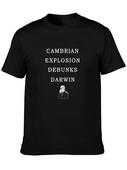 Cambrian Explosion Debunks Darwin T-Shirt