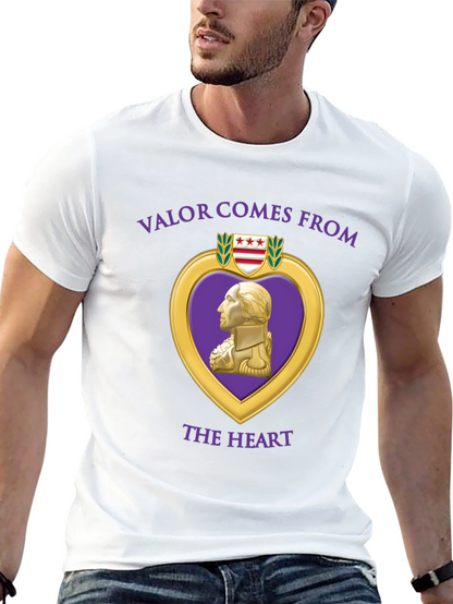 Valor Comes From The Heart T-Shirt