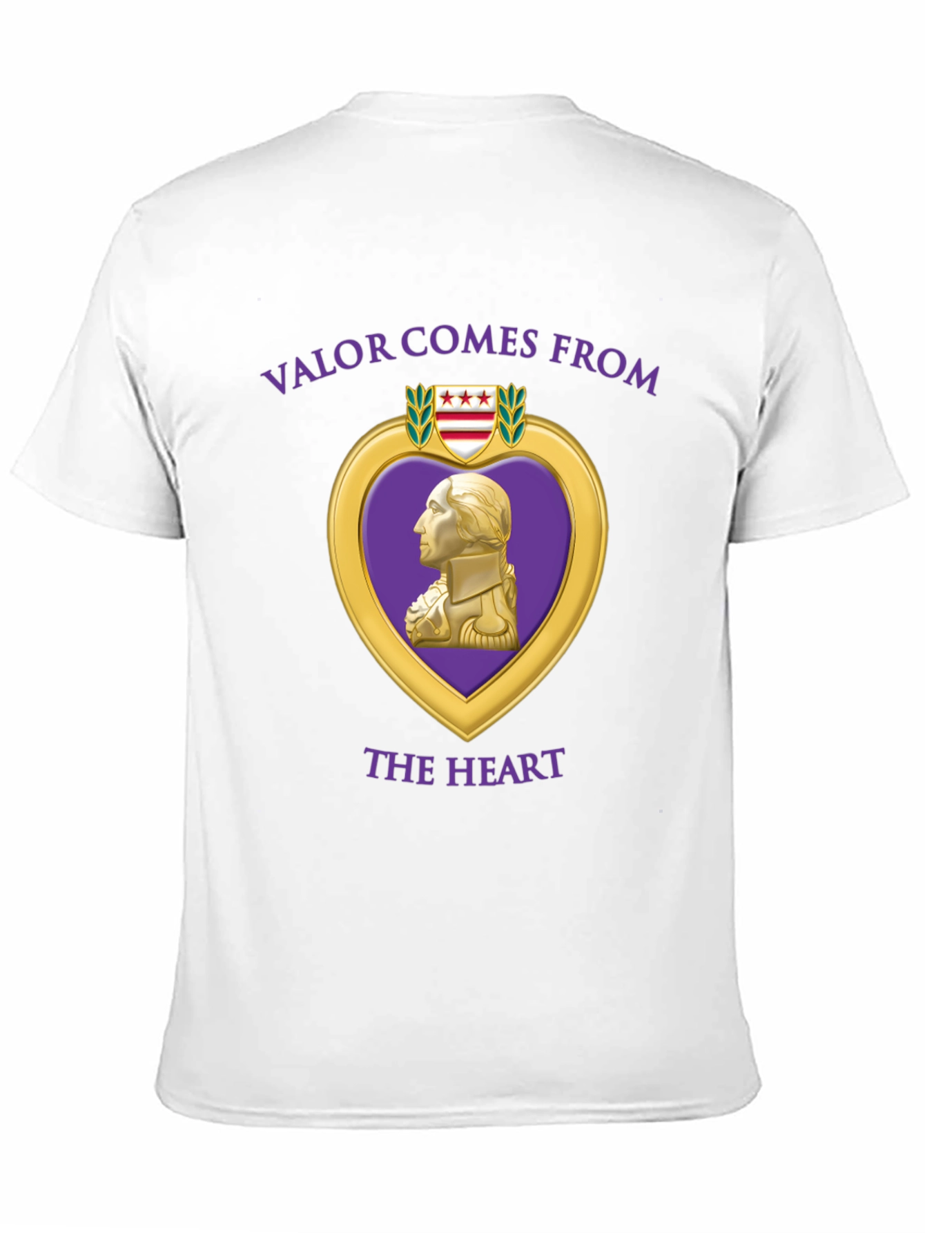 Valor Comes From The Heart T-Shirt