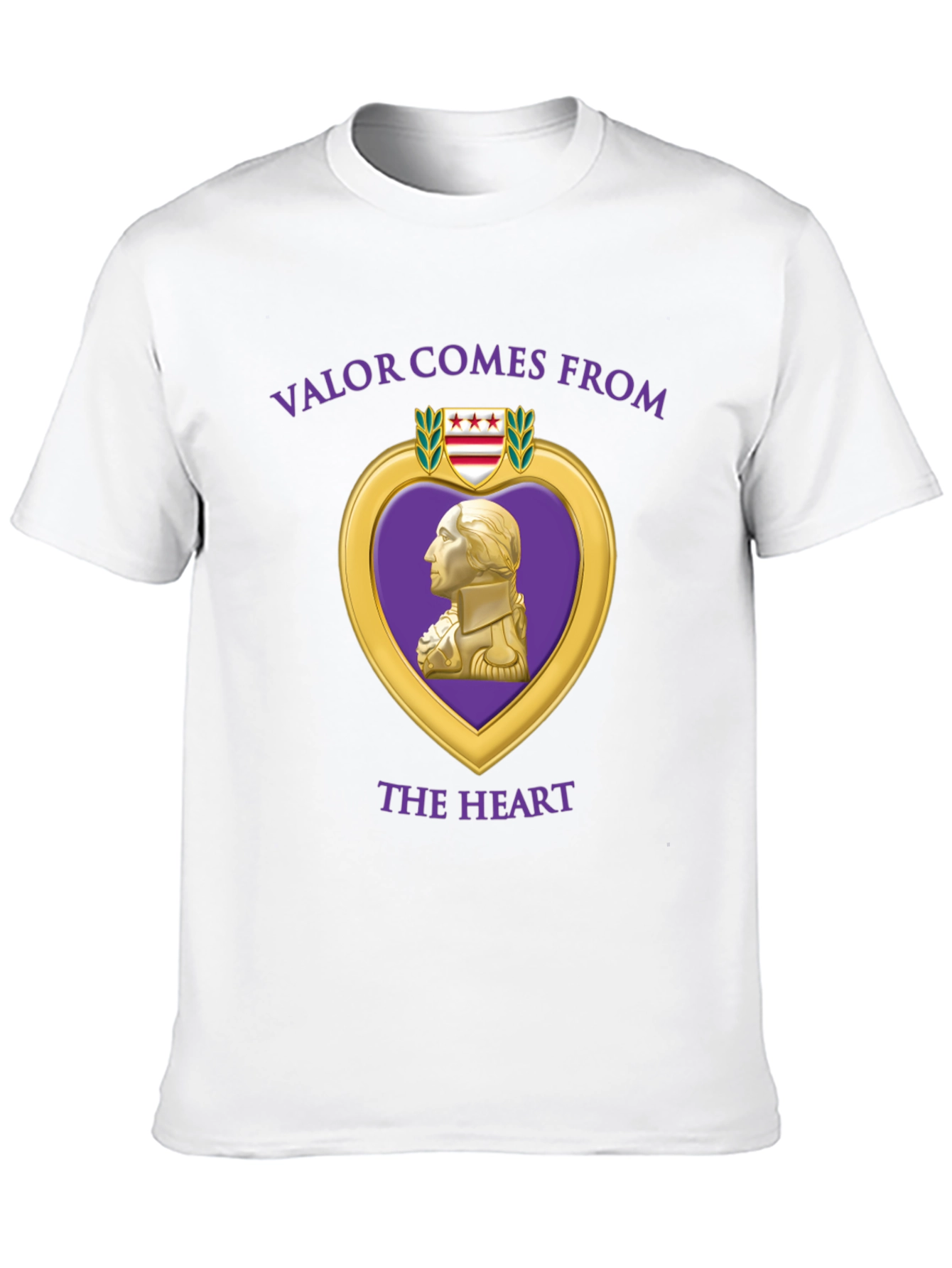 Valor Comes From The Heart T-Shirt