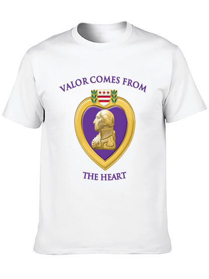 Valor Comes From The Heart T-Shirt