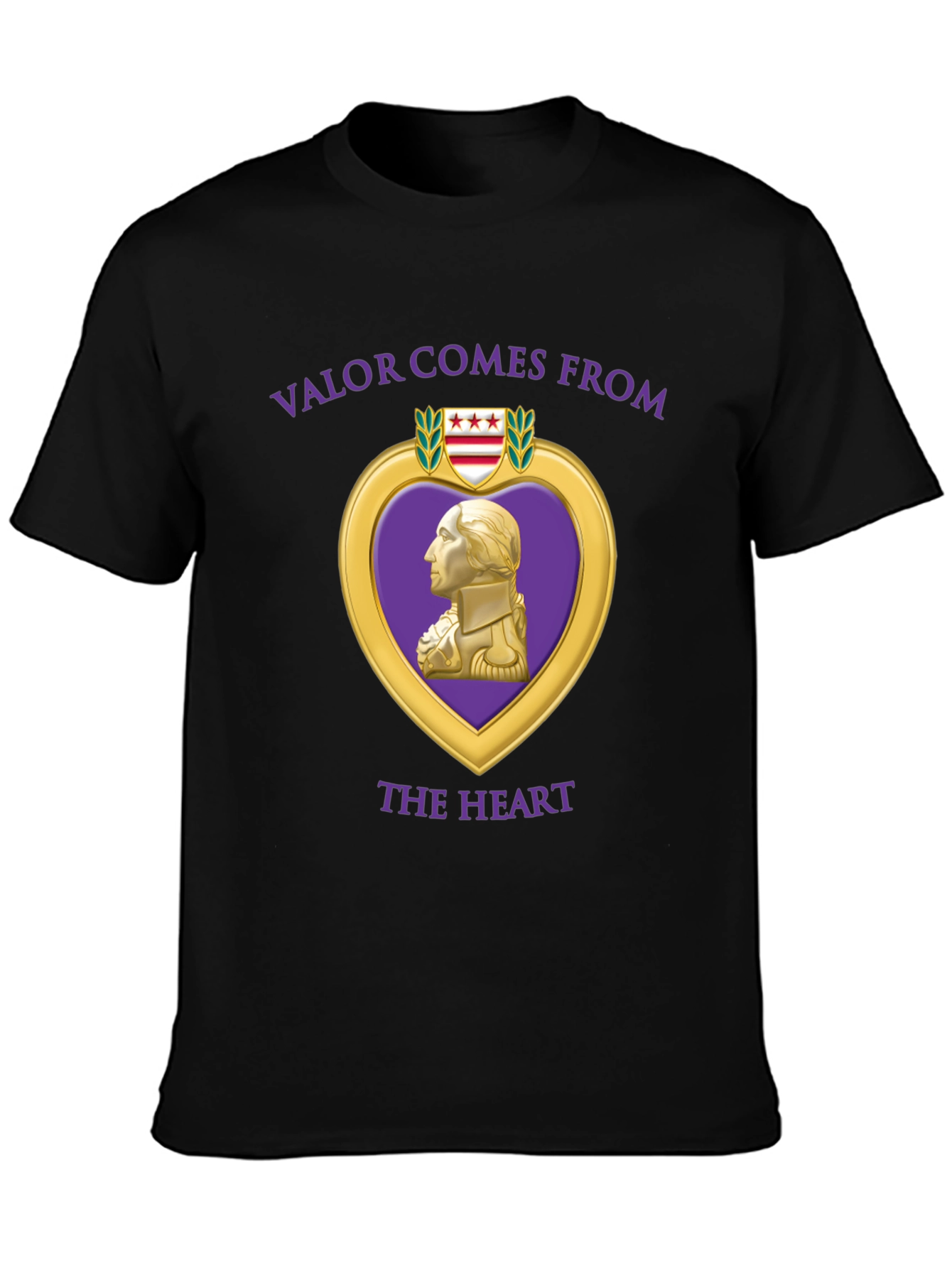 Valor Comes From The Heart T-Shirt