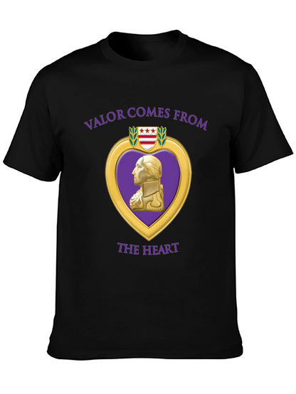 Valor Comes From The Heart T-Shirt