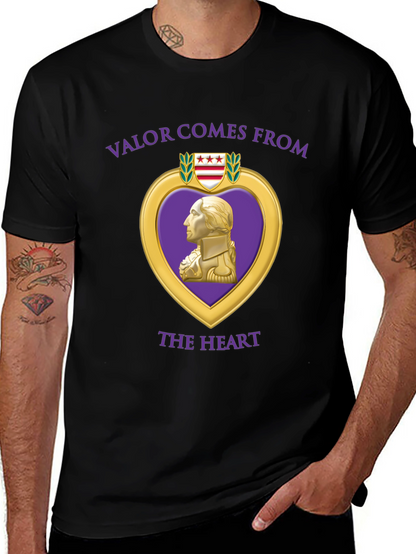 Valor Comes From The Heart T-Shirt