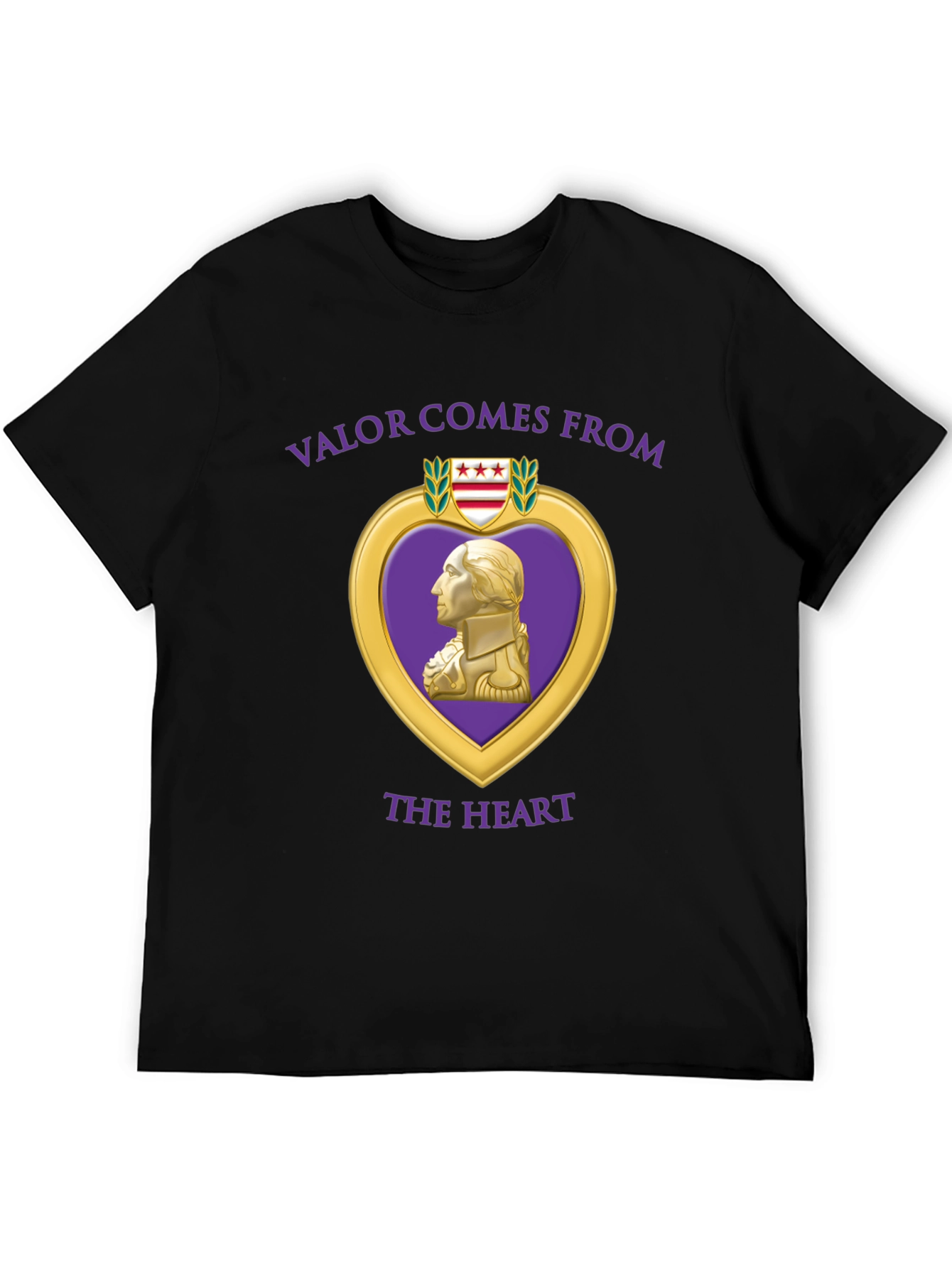 Valor Comes From The Heart T-Shirt