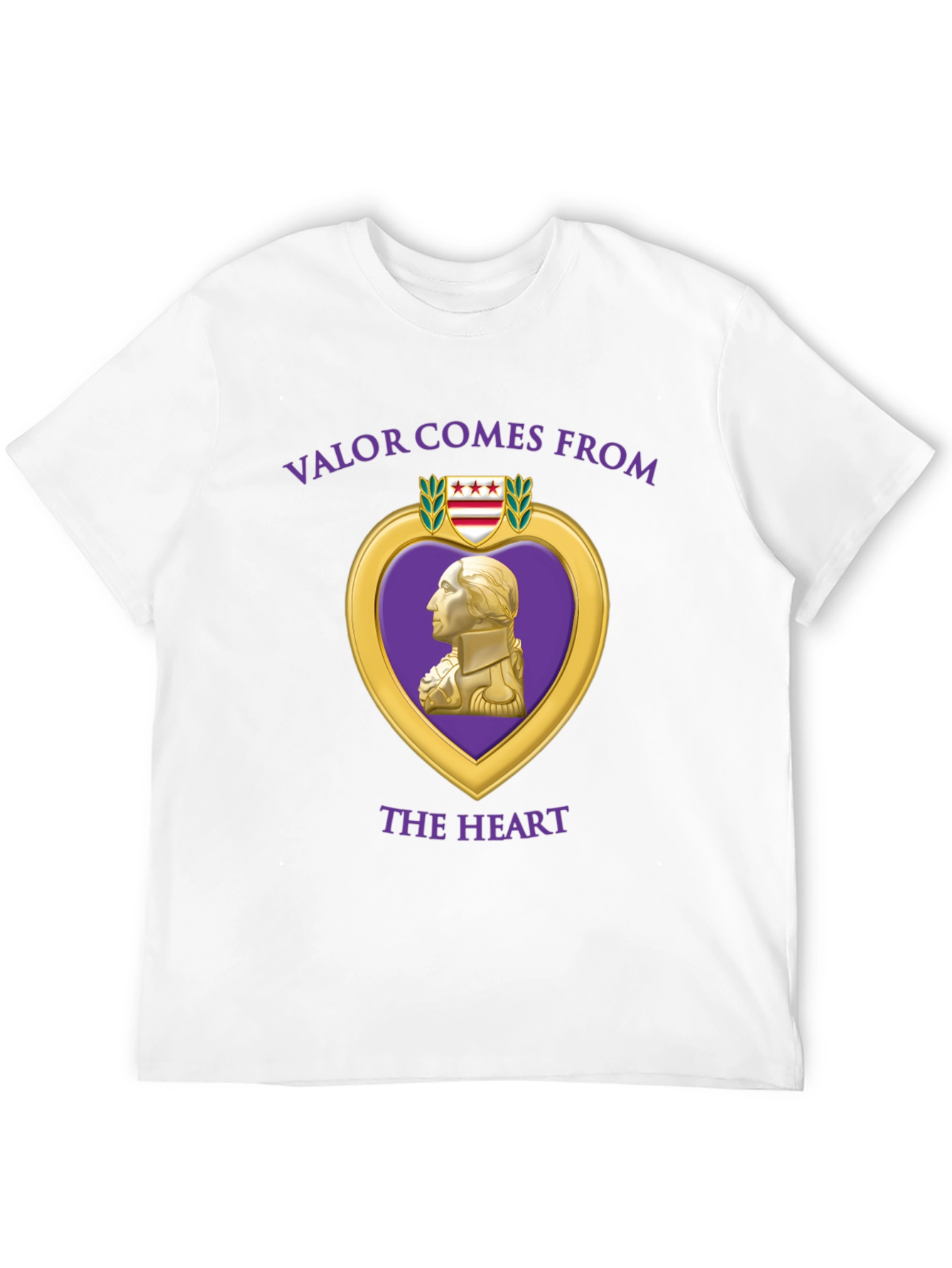 Valor Comes From The Heart T-Shirt