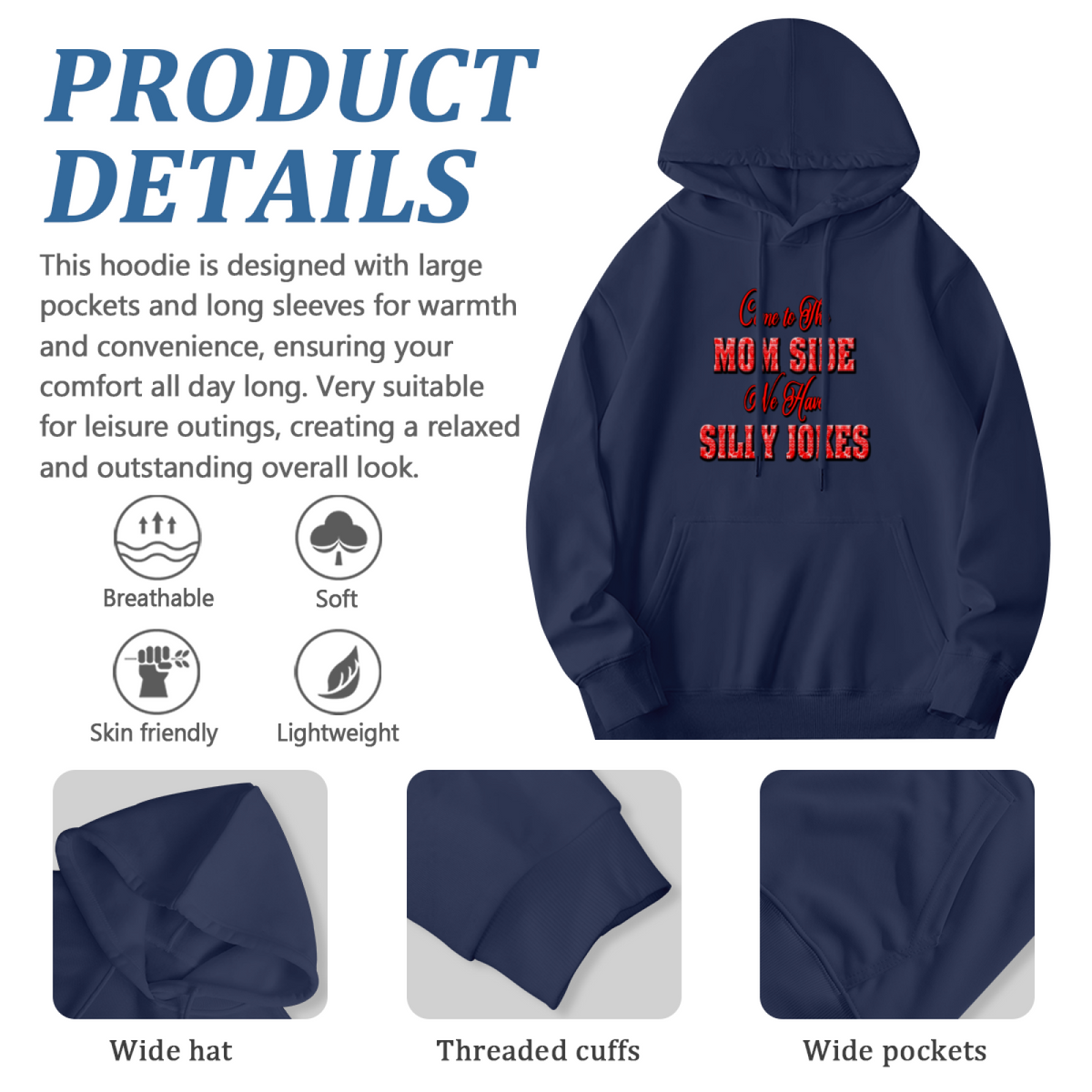 Premium Graphic Hoodie - Inspirational Quote