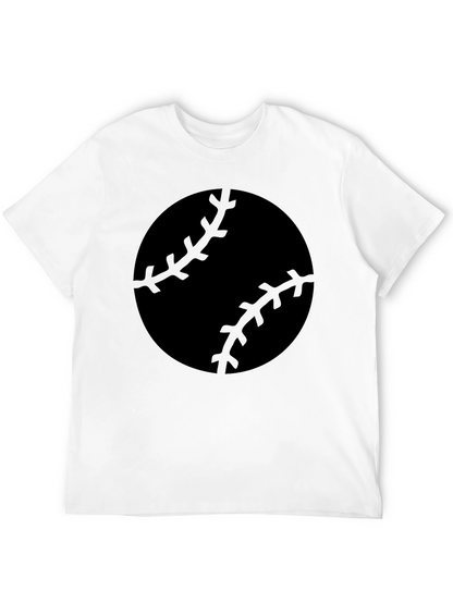Baseball Graphic Tee - Classic Crew Neck