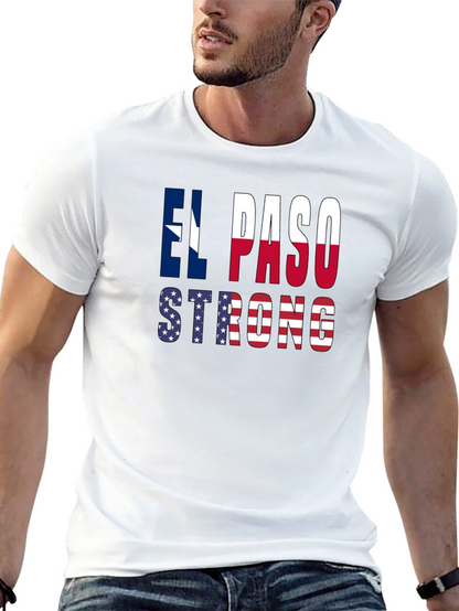 El Paso Strong Flag Graphic T-Shirt