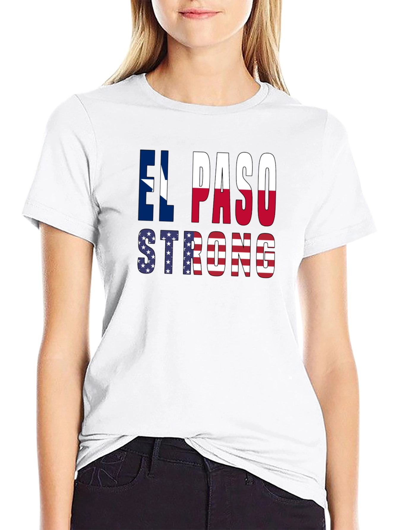 El Paso Strong Flag Graphic T-Shirt