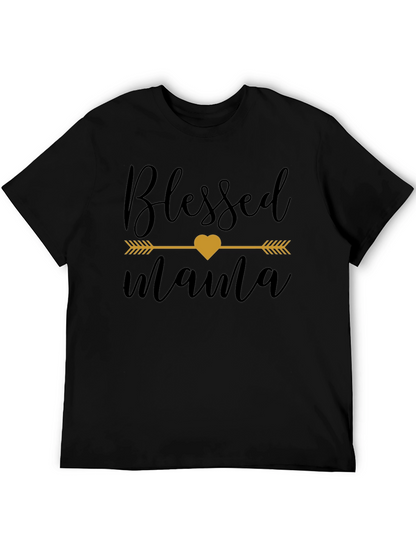 Blessed Mama T-Shirt - Stylish Womens Tee