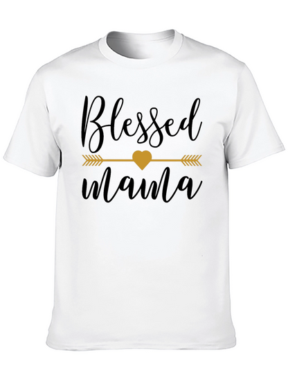 Blessed Mama T-Shirt - Stylish Womens Tee