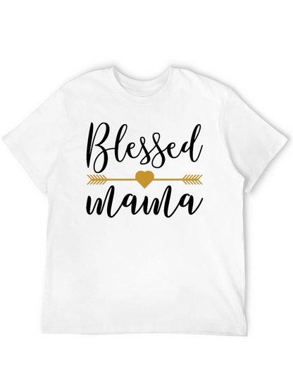 Blessed Mama T-Shirt - Stylish Womens Tee