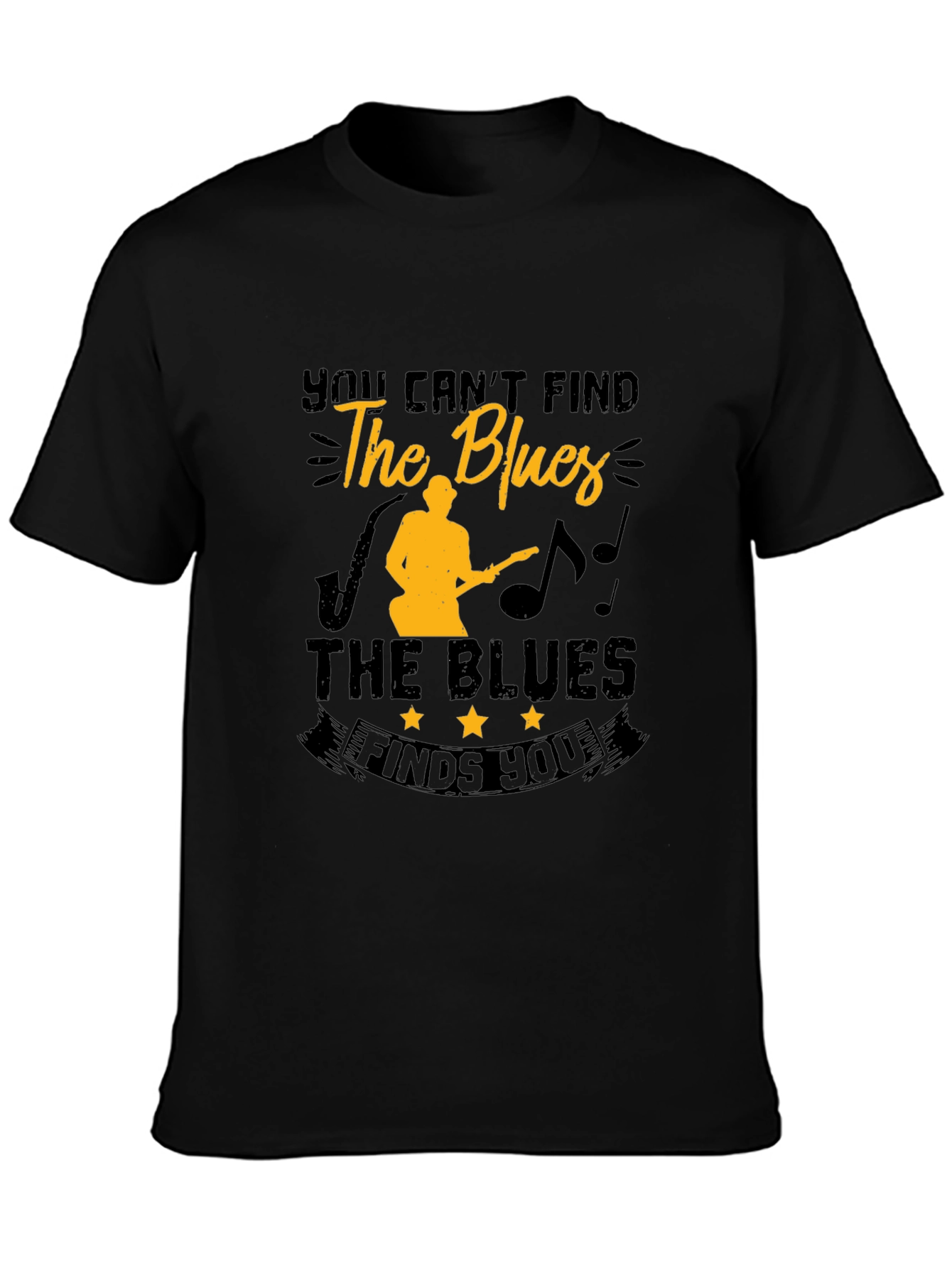 Blues Music T-Shirt - Musician Guitar Player Tee