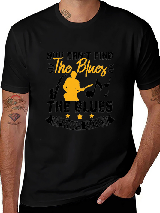 Blues Music T-Shirt - Musician Guitar Player Tee