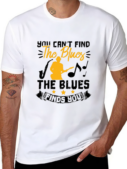 Blues Music T-Shirt - Musician Guitar Player Tee