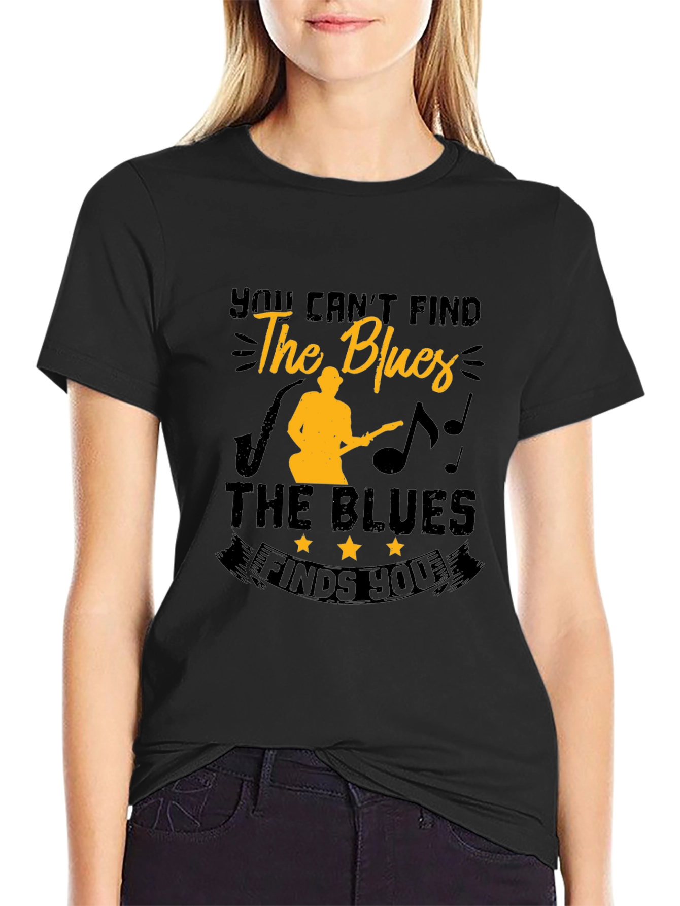 Blues Music T-Shirt - Musician Guitar Player Tee