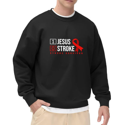 Stroke Survivor Faith Statement Sweatshirt