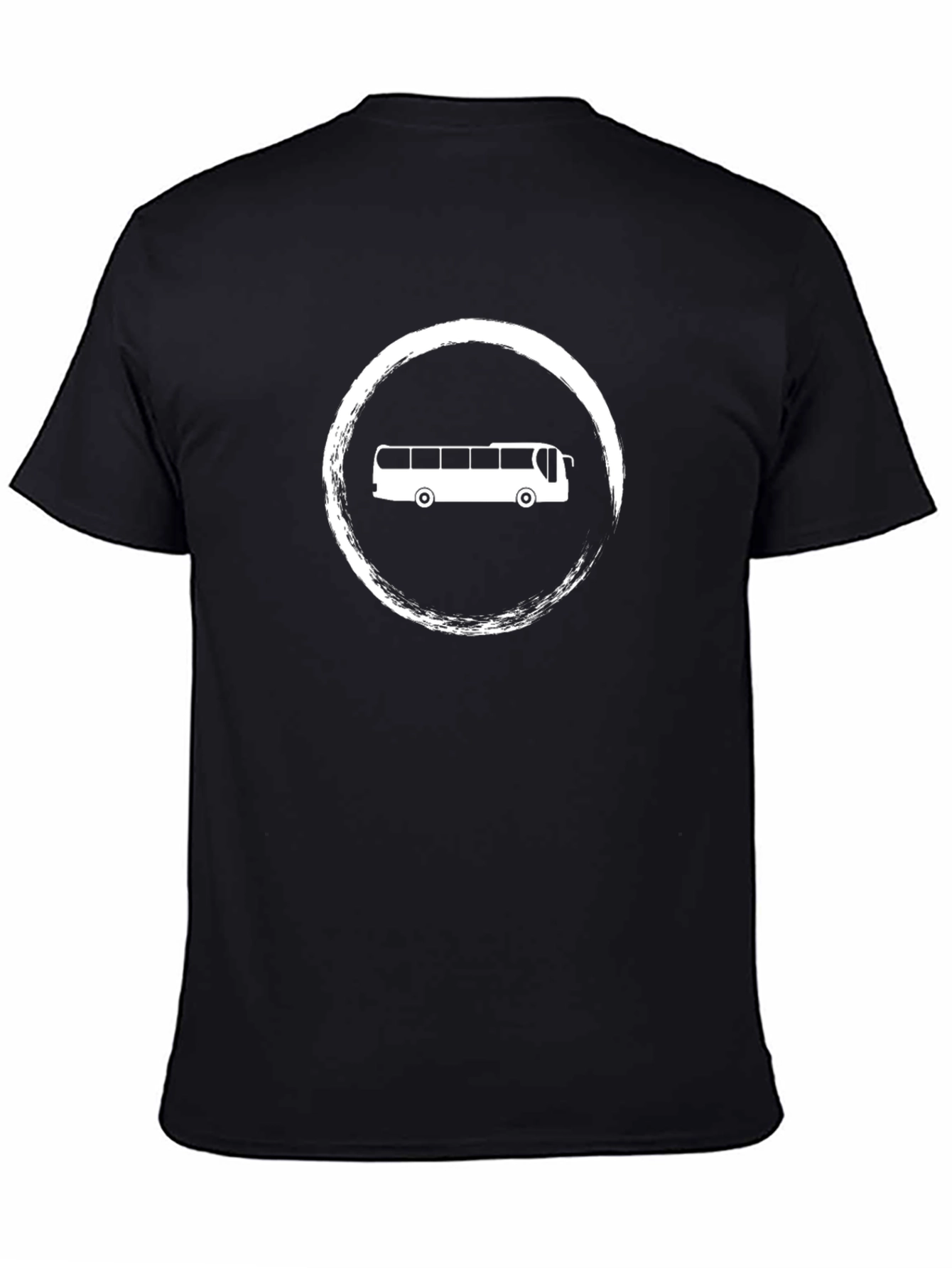 Bus Graphic T-Shirt - Unisex Black Tee