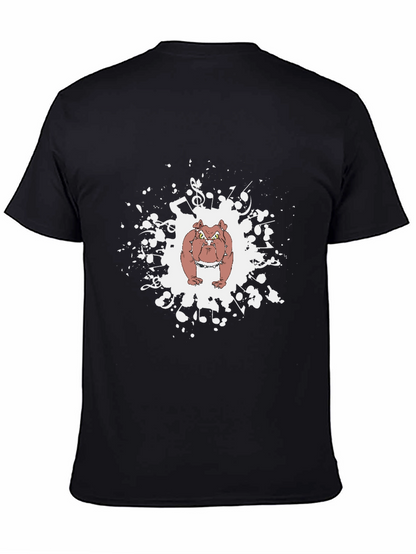 Bulldog Music T-Shirt - Graphic Tee