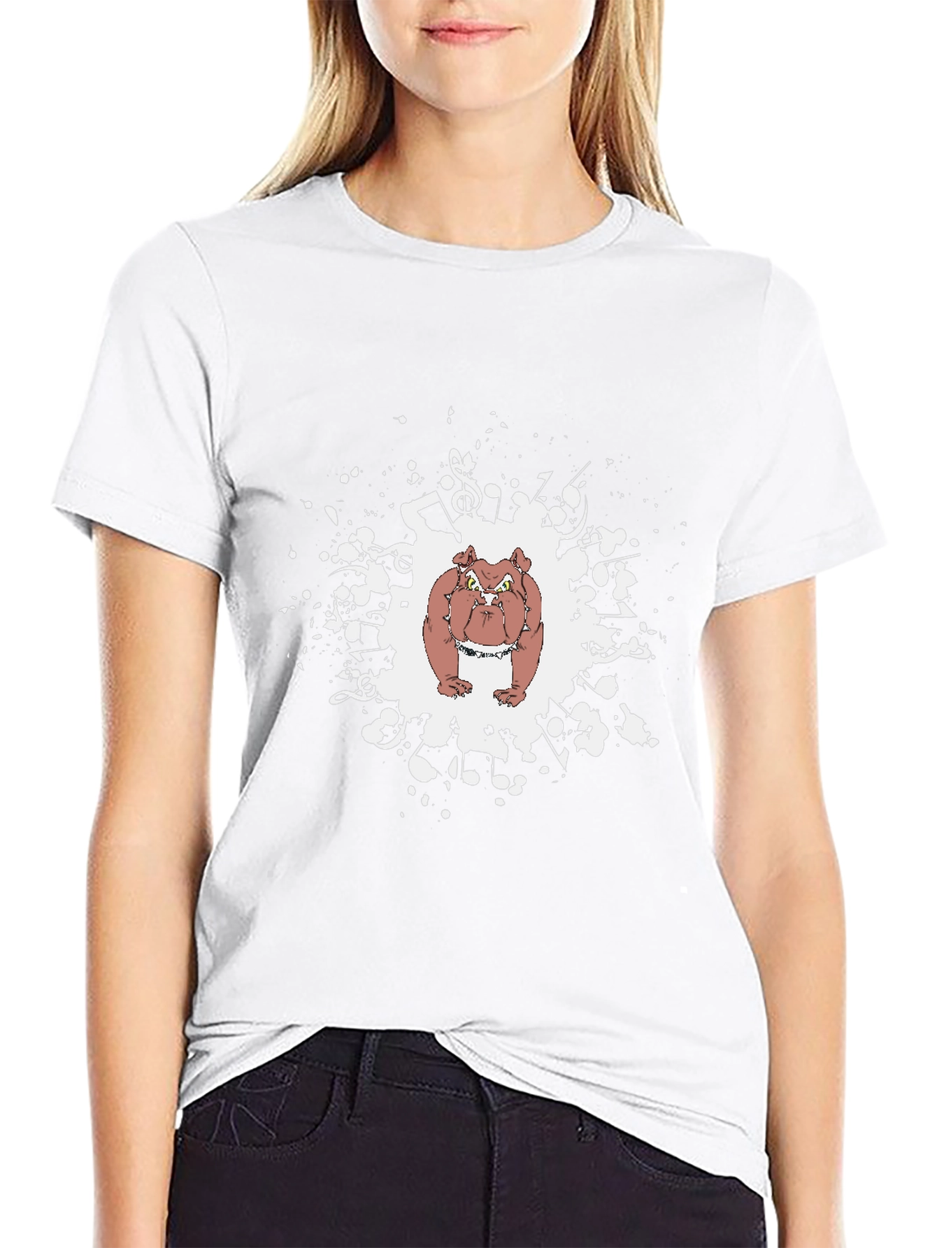 Bulldog Music T-Shirt - Graphic Tee