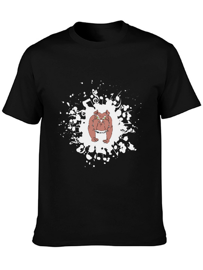 Bulldog Music T-Shirt - Graphic Tee