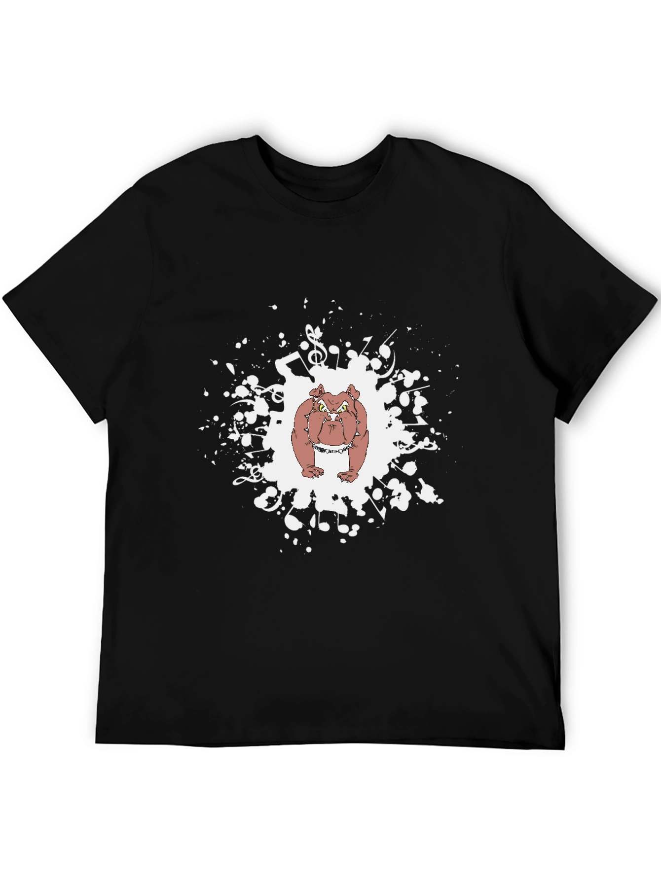 Bulldog Music T-Shirt - Graphic Tee