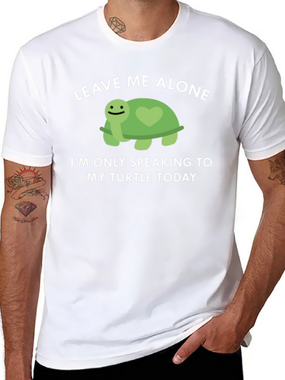 Turtle Lover T-Shirt: Leave Me Alone