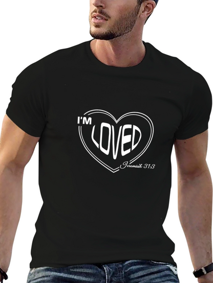 IM Loved Jeremiah 31:3 Christian T-Shirt