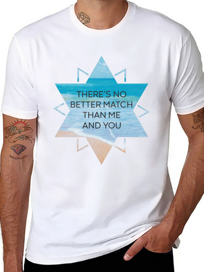 Beach Vibes Graphic Tee - Theres No Better Match