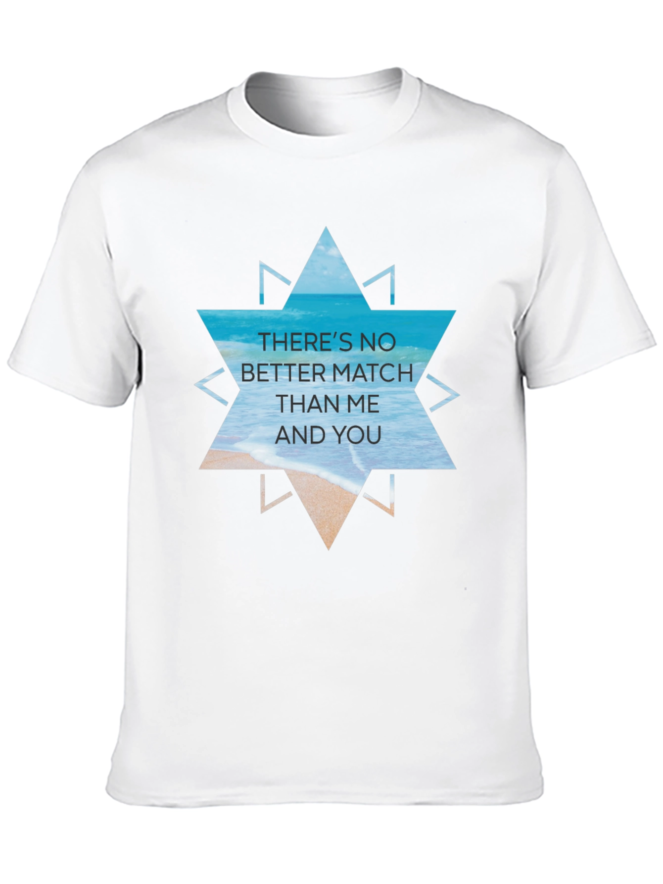 Beach Vibes Graphic Tee - Theres No Better Match