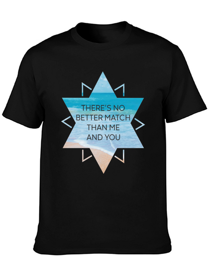 Beach Vibes Graphic Tee - Theres No Better Match